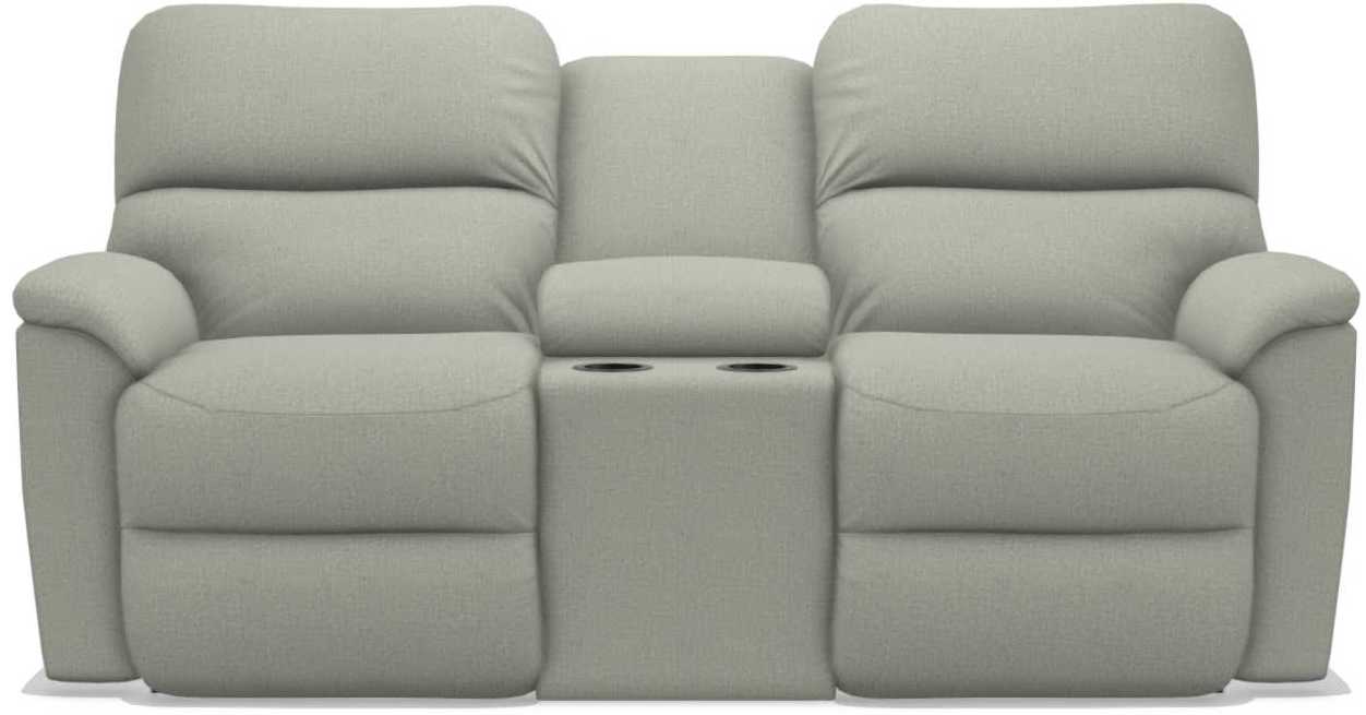 La-Z-Boy Brooks Tranquil Power Reclining Loveseat with Headrest and Console