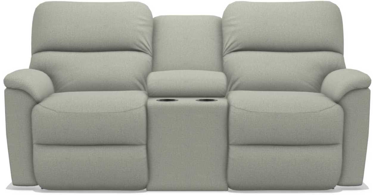 La-Z-Boy Brooks Tranquil Power Reclining Loveseat with Headrest and Console - Sigrist Furniture (Sturgis,MI)