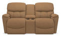 La-Z-Boy Kipling Fawn Power Reclining Loveseat With Headrest and Console - Sigrist Furniture (Sturgis,MI)