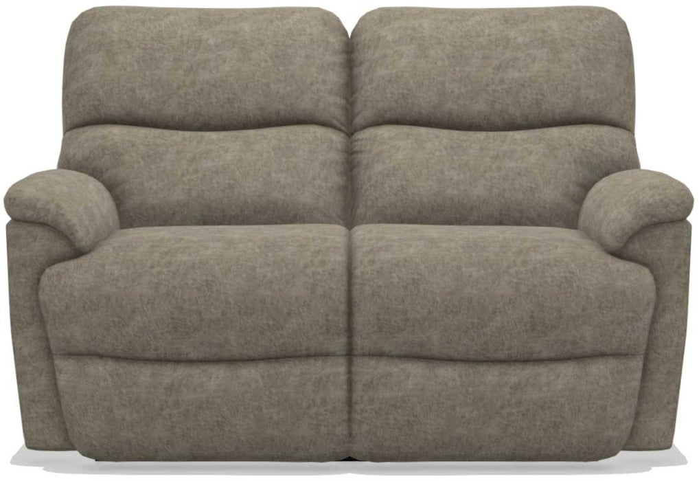 La-Z-Boy Trouper PowerRecline La-Z-Time Sable Reclining Loveseat w/Power Headrest - Sigrist Furniture (Sturgis,MI)