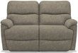 La-Z-Boy Trouper PowerRecline La-Z-Time Sable Reclining Loveseat w/Power Headrest - Sigrist Furniture (Sturgis,MI)