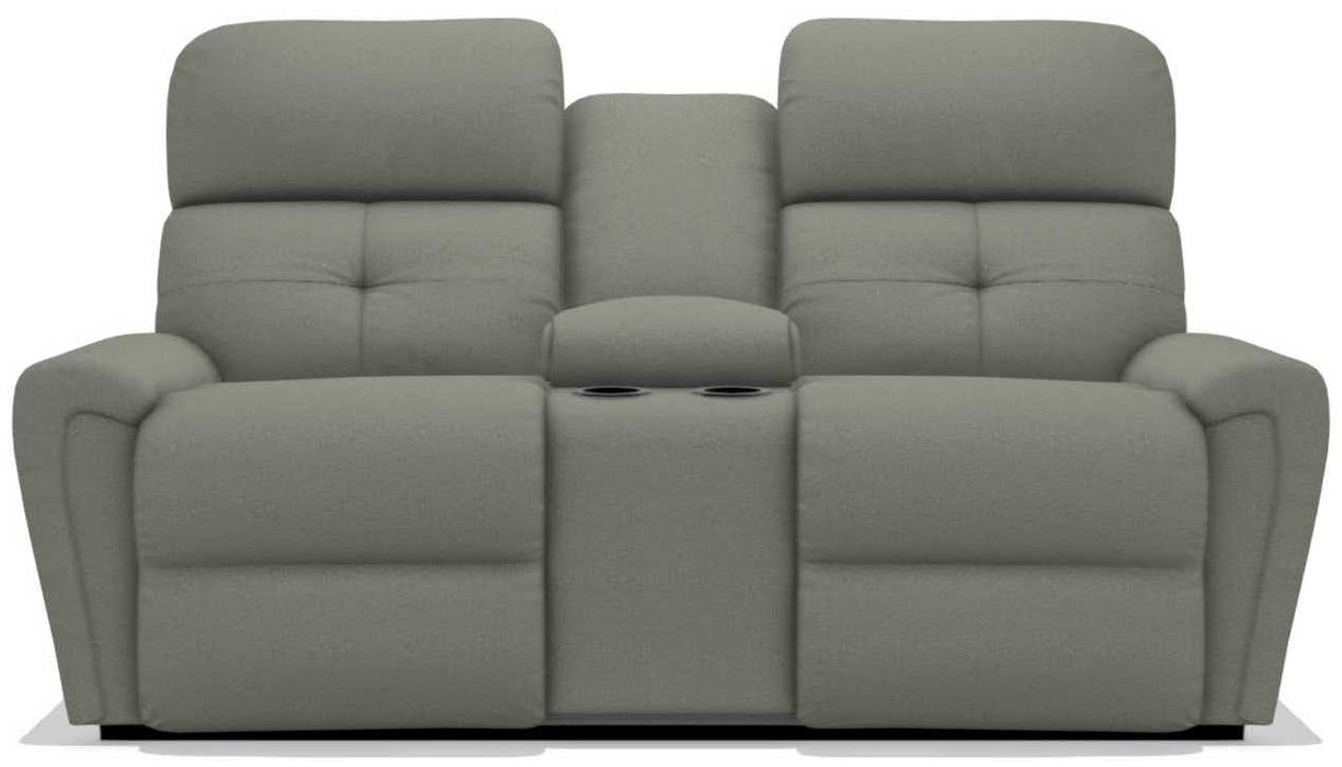 La-Z-Boy Douglas Fossil Power Reclining Loveseat with Headrest and Console