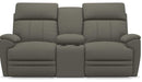 La-Z-Boy Talladega Silver Power Reclining Loveseat with Console - Sigrist Furniture (Sturgis,MI)