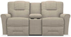 La-Z-Boy Easton Fawn Power Reclining Loveseat with Headrest And Console - Sigrist Furniture (Sturgis,MI)