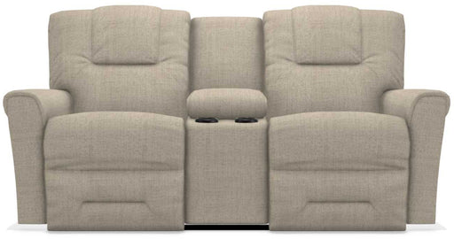 La-Z-Boy Easton Fawn Power Reclining Loveseat with Headrest And Console - Sigrist Furniture (Sturgis,MI)