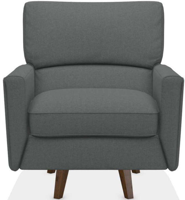 La-Z-Boy Bellevue Gray High Leg Swivel Chair