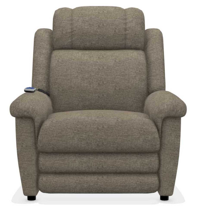 La-Z-Boy Clayton Marsh Gold Power Lift Recliner with Massage and Heat - Sigrist Furniture (Sturgis,MI)