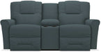 La-Z-Boy Easton PowerRecline La-Z-Time Coastal Reclining Console Loveseat - Sigrist Furniture (Sturgis,MI)