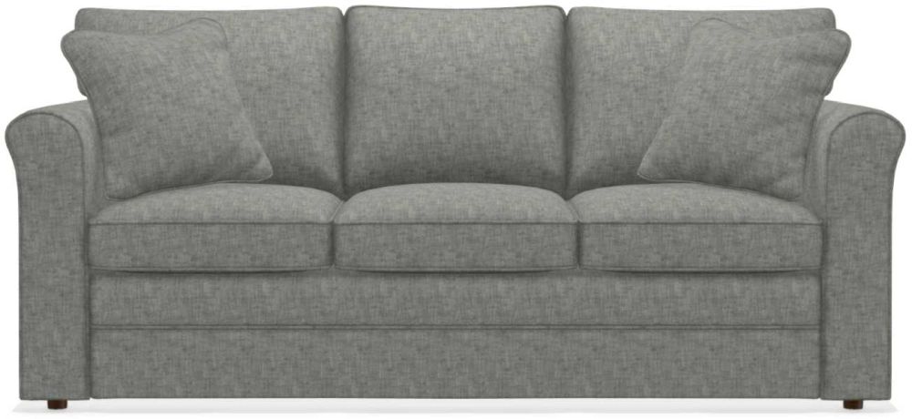 La-Z-Boy Leah Premier Surpreme-Comfort� Charcoal Queen Sleep Sofa