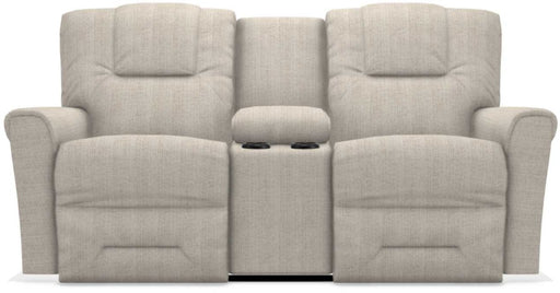 La-Z-Boy Easton PowerRecline La-Z-Time Buff Reclining Console Loveseat - Sigrist Furniture (Sturgis,MI)