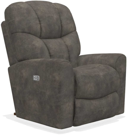 La-Z-Boy Rori Smoke Power-Recline-XR Reclina-Rocker Recliner - Sigrist Furniture (Sturgis,MI)