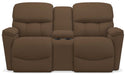 La-Z-Boy Kipling Canyon Power Reclining Loveseat With Console - Sigrist Furniture (Sturgis,MI)