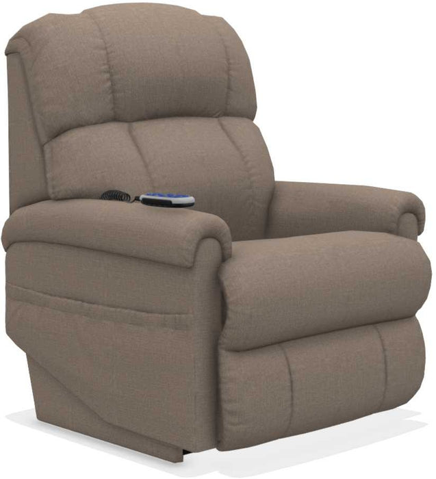 La-Z-Boy Pinnacle Platinum Slate Power Lift Recliner - Sigrist Furniture (Sturgis,MI)