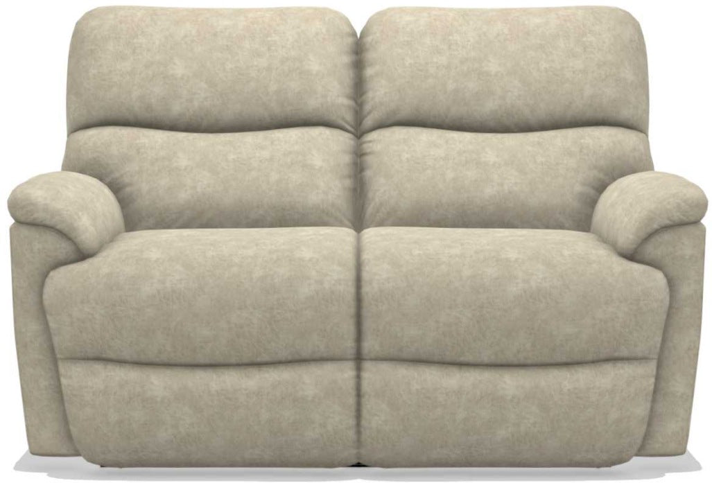 La-Z-Boy Trouper La-Z-Time Stucco Reclining Loveseat - Sigrist Furniture (Sturgis,MI)