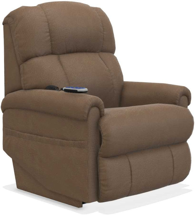 La-Z-Boy Pinnacle Platinum Chocolate Power Lift Recliner - Sigrist Furniture (Sturgis,MI)