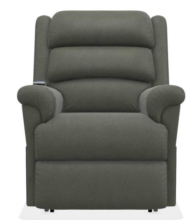 La-Z-Boy Astor Platinum Charcoal Power Lift Recliner with Massage and Heat