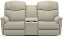 La-Z-Boy Lancer Sand Power Reclining Loveseat with Headrest and Console - Sigrist Furniture (Sturgis,MI)