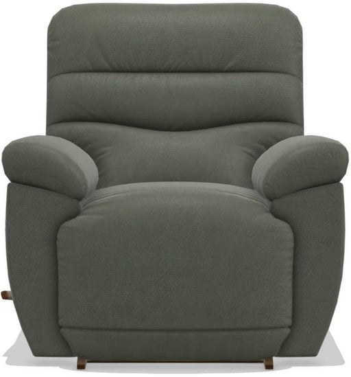 La-Z-Boy Joshua Reclina-Rocker Charcoal Recliner - Sigrist Furniture (Sturgis,MI)