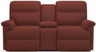 La-Z-Boy Jay PowerRecline La-Z-Time Burgundy Reclining Loveseat and Console - Sigrist Furniture (Sturgis,MI)