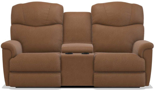 La-Z-Boy Lancer Power La-Z Time Silt Full Reclining Loveseat with Console - Sigrist Furniture (Sturgis,MI)