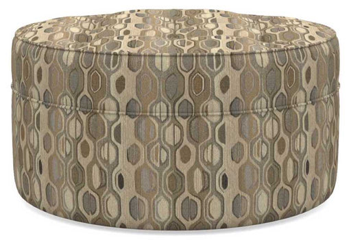 La-Z-Boy Roundabout Flax Ottoman - Sigrist Furniture (Sturgis,MI)