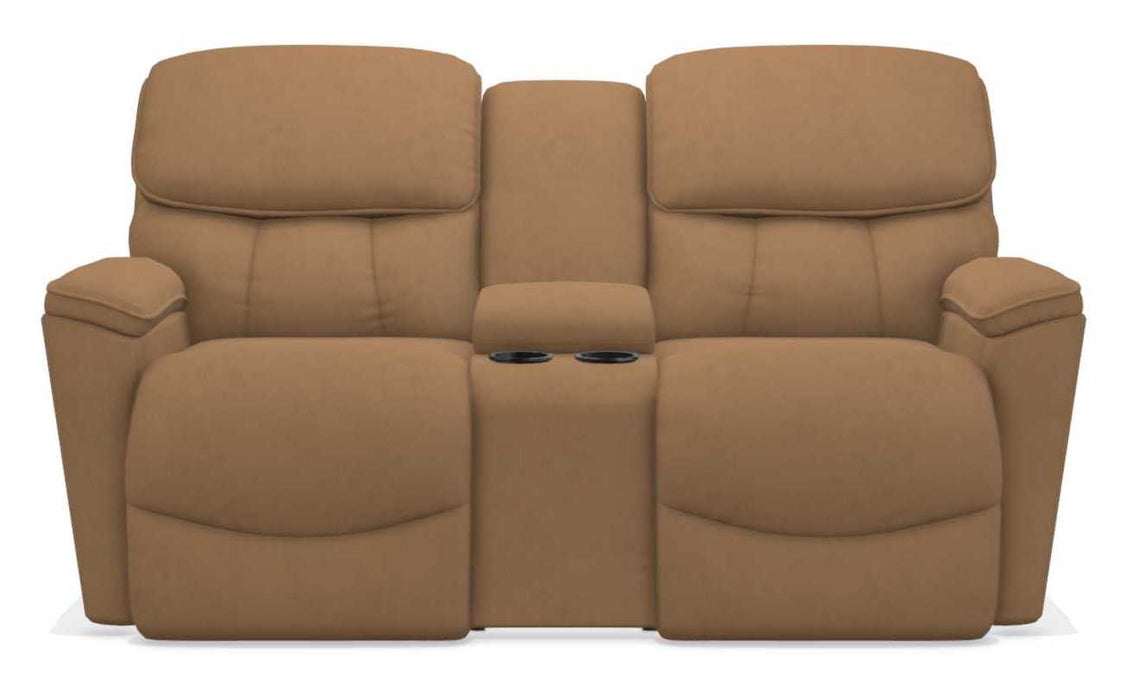 La-Z-Boy Kipling Fawn Power Reclining Loveseat With Console - Sigrist Furniture (Sturgis,MI)