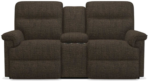 La-Z-Boy Jay PowerRecline La-Z-Time Java Reclining Loveseat and Console - Sigrist Furniture (Sturgis,MI)