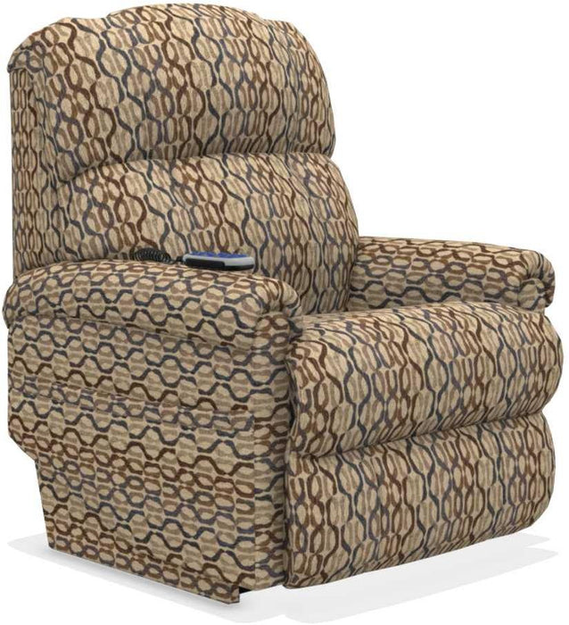 La-Z-Boy Pinnacle Platinum Walnut Power Lift Recliner - Sigrist Furniture (Sturgis,MI)