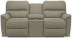 La-Z-Boy Brooks Silt Power Reclining Loveseat With Headrest & Console - Sigrist Furniture (Sturgis,MI)