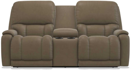 La-Z-Boy Greyson Marble Power Reclining Loveseat with Headrest And Console - Sigrist Furniture (Sturgis,MI)