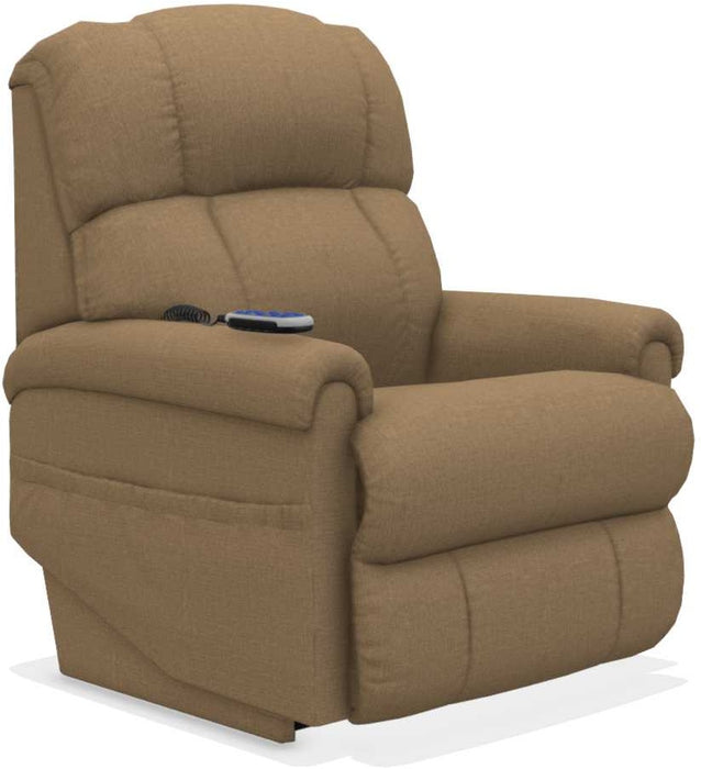 La-Z-Boy Pinnacle Platinum Bark Power Lift Recliner - Sigrist Furniture (Sturgis,MI)