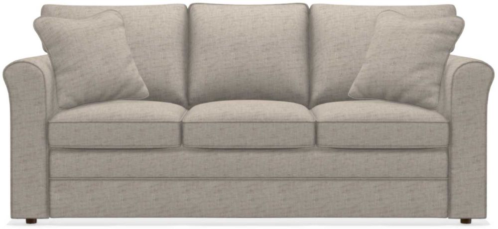 La-Z-Boy Leah Premier Surpreme-Comfort� Taupe Queen Sleep Sofa