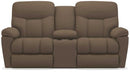 La-Z-Boy Morrison Cappuccino Power Reclining Loveseat with Console - Sigrist Furniture (Sturgis,MI)