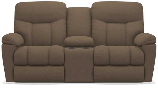 La-Z-Boy Morrison Cappuccino Power Reclining Loveseat with Console - Sigrist Furniture (Sturgis,MI)