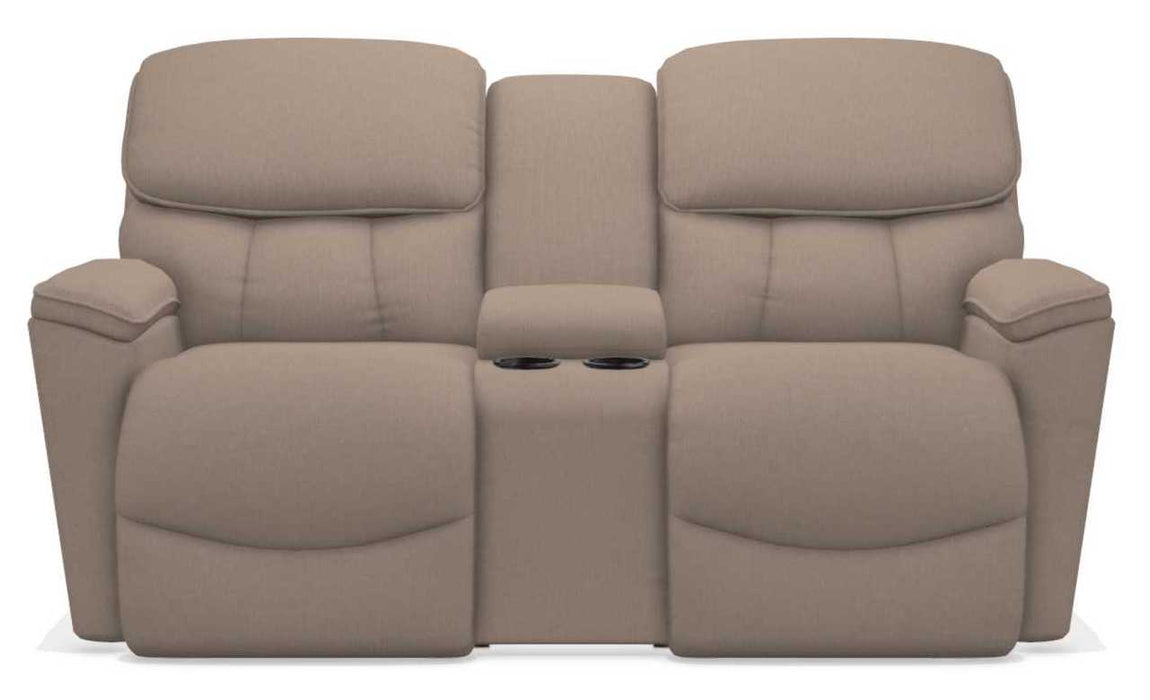 La-Z-Boy Kipling Cashmere Power Reclining Loveseat With Headrest and Console