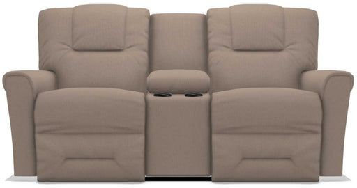 La-Z-Boy Easton Cashmere Power Reclining Loveseat with Headrest And Console - Sigrist Furniture (Sturgis,MI)