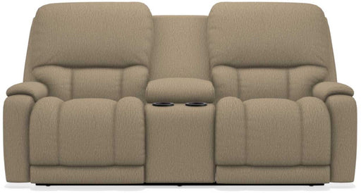 La-Z-Boy Greyson Driftwood Power Reclining Loveseat with Headrest - Sigrist Furniture (Sturgis,MI)