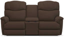 La-Z-Boy Lancer Power La-Z Time Espresso Full Reclining Loveseat with Console - Sigrist Furniture (Sturgis,MI)