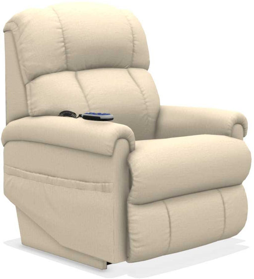 La-Z-Boy Pinnacle Platinum Cream Power Lift Recliner - Sigrist Furniture (Sturgis,MI)