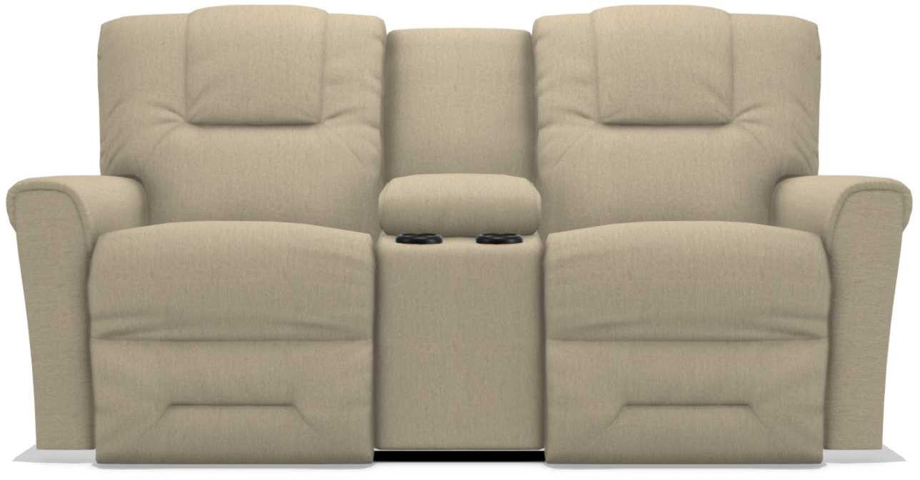 La-Z-Boy Easton Toast Power Reclining Loveseat with Headrest And Console - Sigrist Furniture (Sturgis,MI)